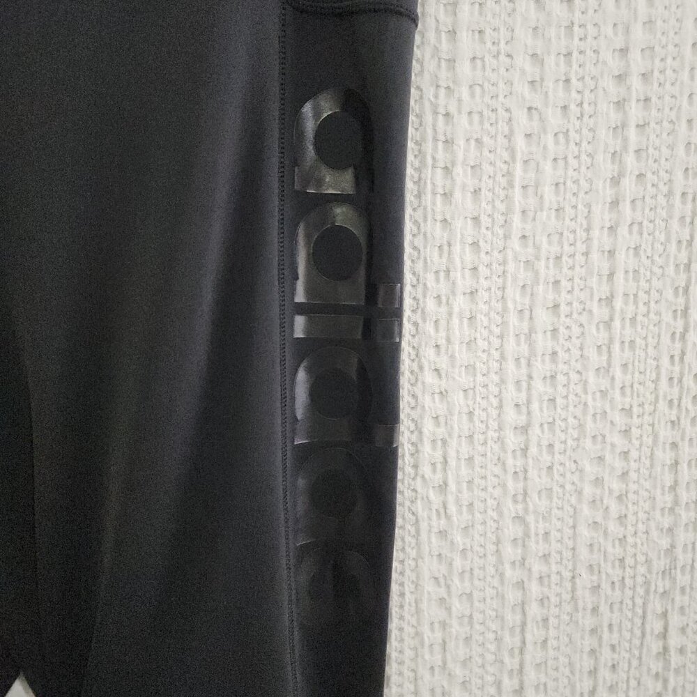 adidas Design 2 Move High Rise Logo Tights Black Size X-Large - Picture 6 of 12